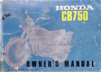 HondaCB750 Four K2 Owners Manual